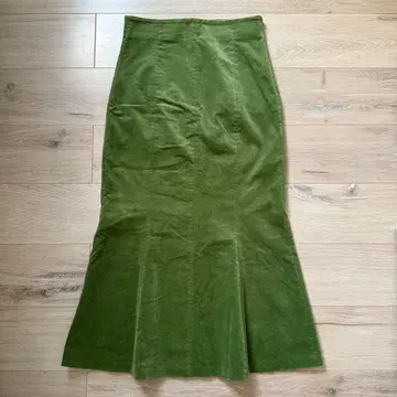 [ 최종 12/10까지 ] CLANE 코듀로이 하이웨스트 머메이드 스커트