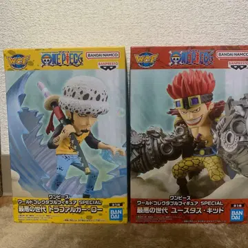 원피스 피규어 세트 트라팔가 로와 유스타스 키드