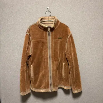 FIRST DOWN 구제 의류 플리스 집업 자켓