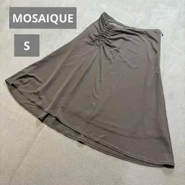 MOSAIQUE 웨스트 사이드 셔링 스커트 S