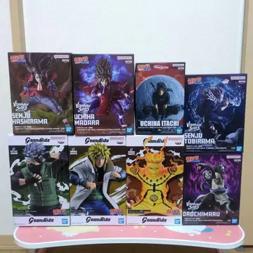 NARUTO Vibration Stars 외 피규어 8개 세트