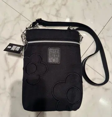 MARY QUANT 꽃무늬 스마트폰 숄더백