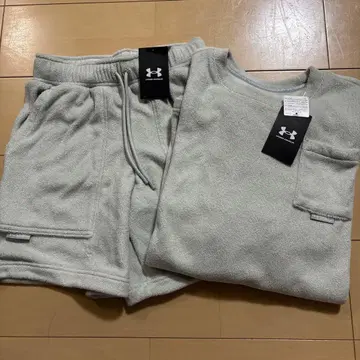 택 포함 새상품 언더아머 반팔 셋업 S