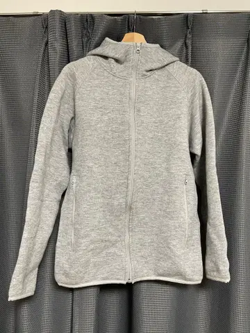 Yetina 풀 집업 그레이 후드티 L 사이즈
