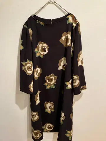 시선당 토모 컬렉션 Love & Rose 7부 소매 원피스 빅 사이즈