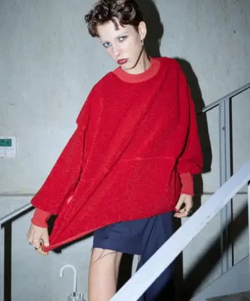 wonem 오버 사이즈 보아 상의