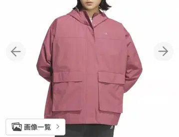 adidas 핑크 후드 부착 마운틴 후드티