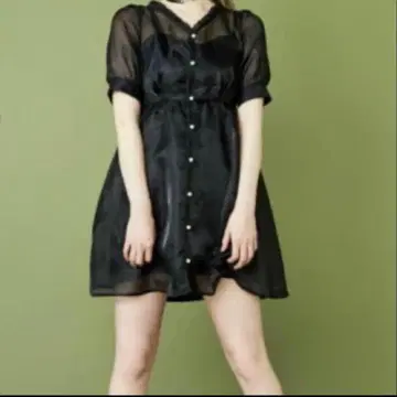 EAT ME 블랙 원피스 M