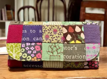 핸드메이드 패치워크 장지갑