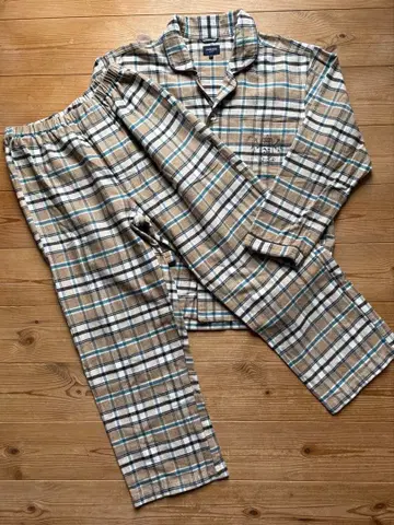 두꺼운 기모 코튼 뉴요커 테일러드 파자마 세트 트레디셔널 좋아하는 분