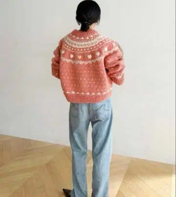 Sea Room lynn NPL HM 하트 노르딕 니트