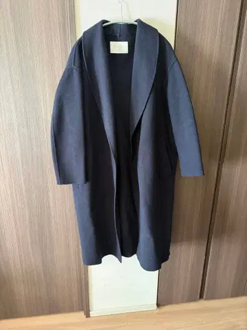 Ballsey 네이비 롱 코트