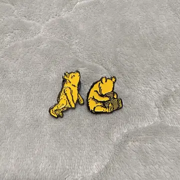 곰돌이 푸 클래식 푸 핀 배지