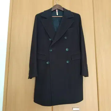 [ 딸리아또레 ] 더블 브레스트 네이비 체스터 코트