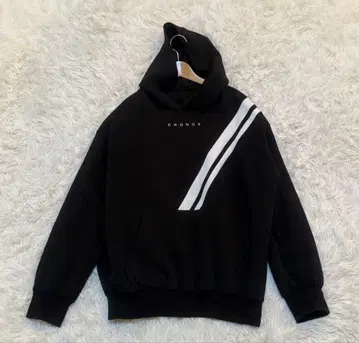 CRONOS 블랙 후드티