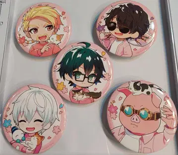 도즈루샤 마네키네코 캔뱃지 5인 세트 B