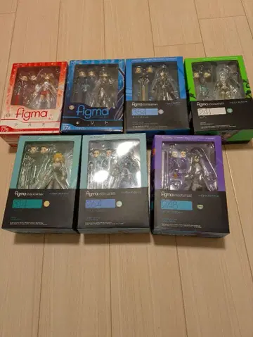 figma 소드 아트 온라인 피규어 세트 7체