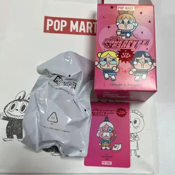 팝마트 POWERPUFFGIRLS x CRY BABY THE MAYOR