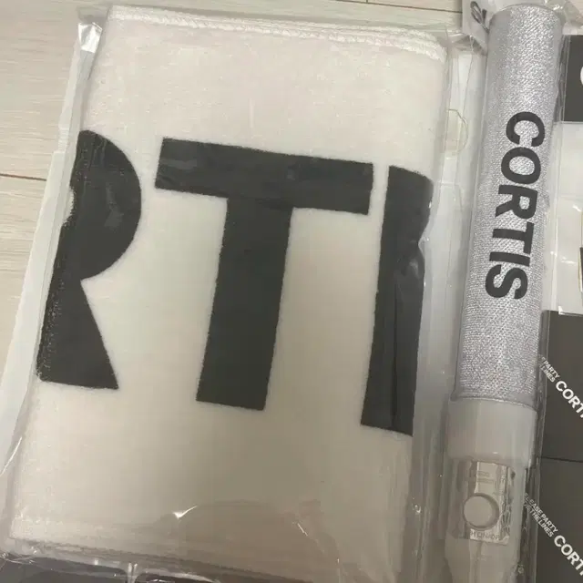 일괄 코르티스 릴리즈 파티 임시 응원봉 타올 슬로건