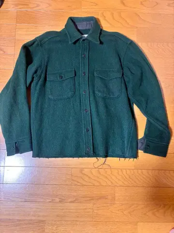 melton CPO 울 셔츠 자켓