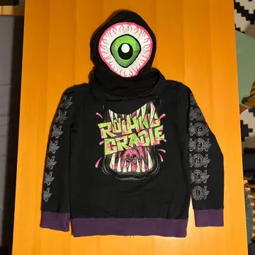 롤링 크레이들 지퍼 후드티