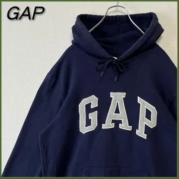 [ 고품질 ] GAP 갭 와펜 로고 풀오버 후드티