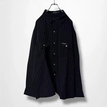 숀 존 스트라이프 셔츠 XXL