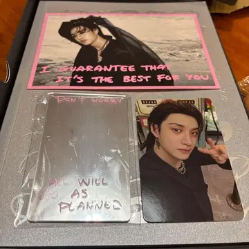 방찬 스키즈 DO IT 거울 거울 카드 트레이딩 카드