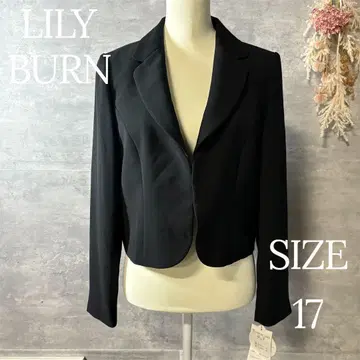 미사용 새상품 LILYBURN 블랙 포멀 자켓 빅 사이즈 17