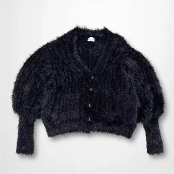 LA BELLE ETUDE 페더얀 릴랙스 가디건 블랙