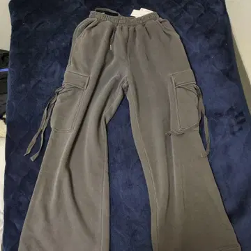 블랙 카고 팬츠 M 사이즈