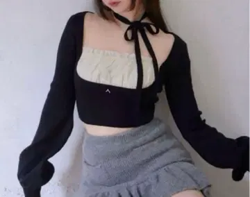 ANDMARY mew frill tops