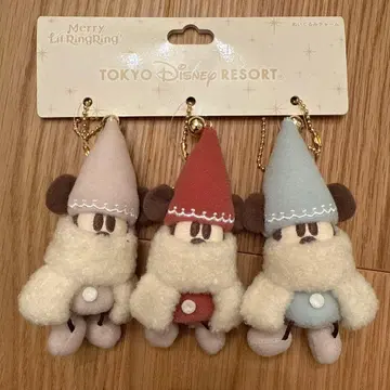 릴루리루 봉제 인형 참 3개 디즈니 크리스마스