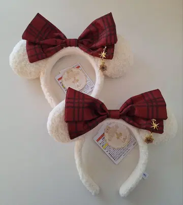 [ 새상품 ] 도쿄 디즈니랜드 릴린린 머리띠 크리스마스 2025