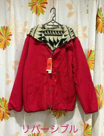 클리프 메이어 리버서블 보아 점퍼 빨간색