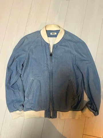 RHC Ron Herman 집업 데님 자켓 인디고