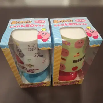 별의 커비 레트로 LED 라이트 2세트