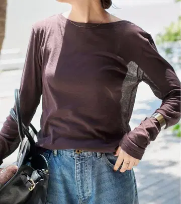 스픽 앤 스팬 시어 보트넥 풀오버