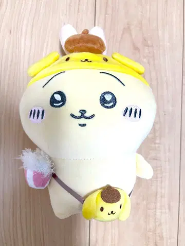 치이카와 산리오 콜라보 토끼 폼폼푸딩 봉제 인형