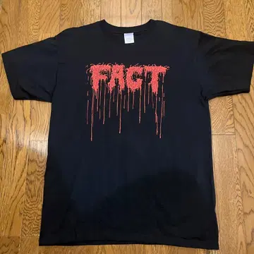 FACT T셔츠 L 사이즈