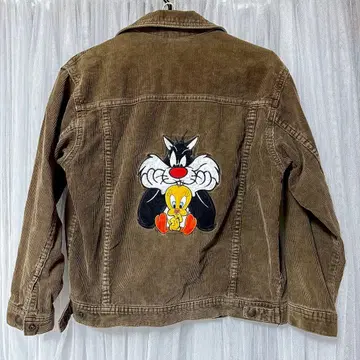 트위티 데님 자켓 Looney Tunes 80s 90s 구제 의류
