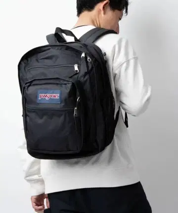JANSPORT 블랙 백팩