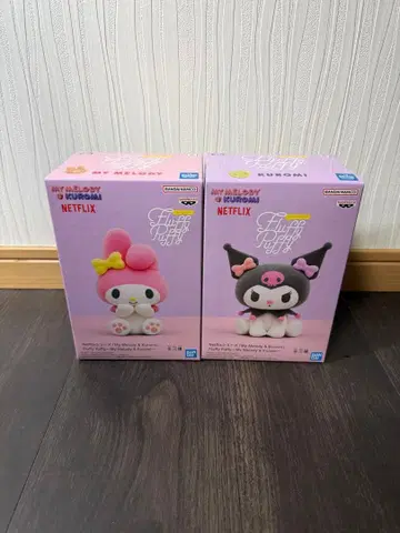 Netflix 시리즈 마이멜로디 쿠로미 피규어