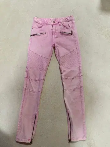 에밀리아 위즈 핑크 스키니 데님 XS