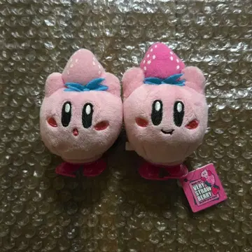 커비 봉제 인형 VERY STRAWBERRY 토코토코 마스코트 2종
