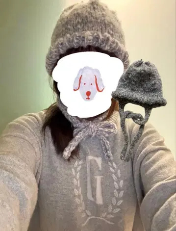 니트 모자 비니 보닛