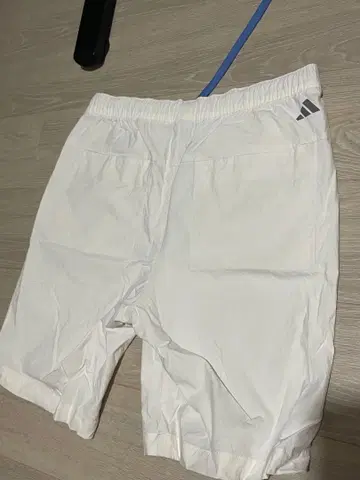 adidas 화이트 숏팬츠 XL