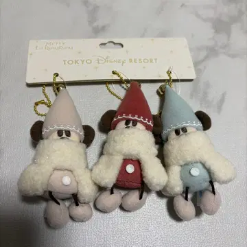 도쿄 디즈니 리조트 리루린린 키링 3개 세트
