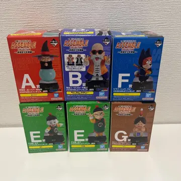 드래곤볼 ASSEMBLE COLLECTION 6체 세트