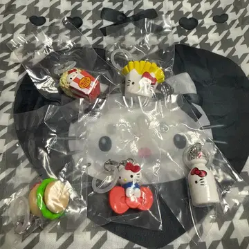 헬로키티 아메리칸 디자인 메지루시 액세서리 전 5종 컴플리트